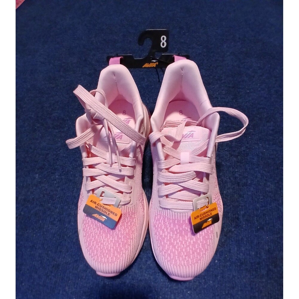Avia Pretty in Pink Tennis Shoes Memory Foam  NWT Size 8 - Picture 3 of 7